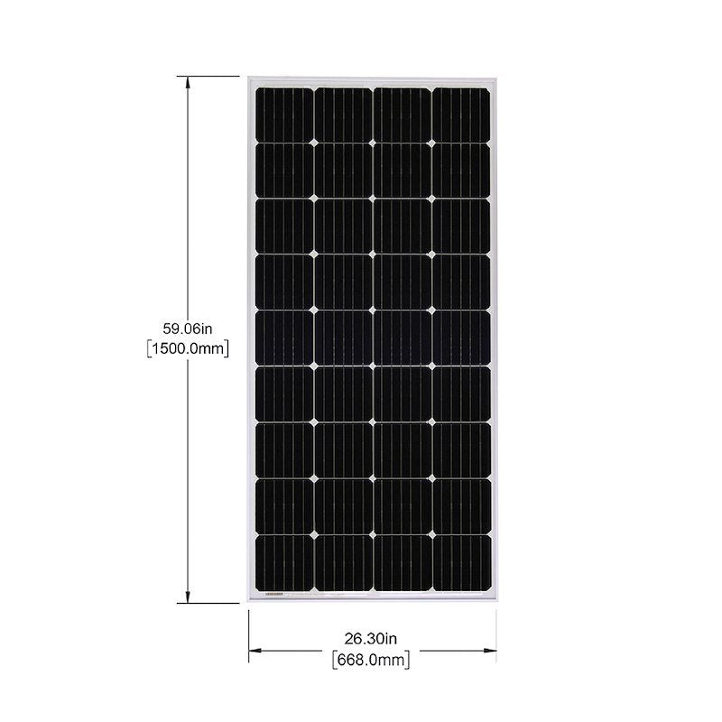 Go Power! Overlander-E 200 Watt Solar Expansion Kit — 83314