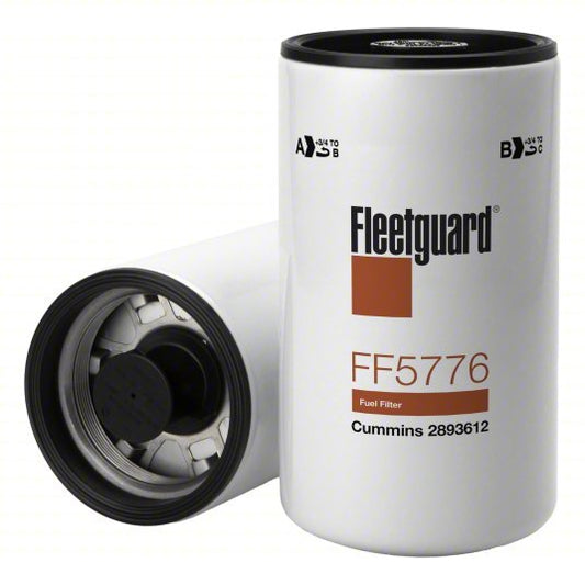 Fleetguard FF5776 Secondary Spin-On Fuel Filter — Cummins ISX15 / ISX11.9 (2010+)