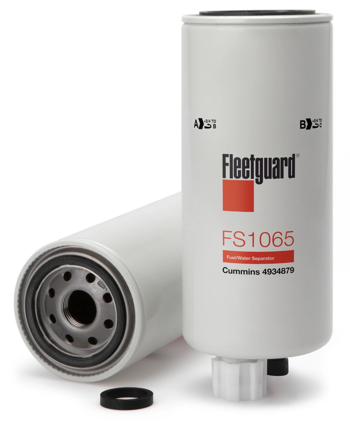 Fleetguard FS1065 Fuel/Water Separator Spin-On Filter — Cummins ISB/ISC/ISL