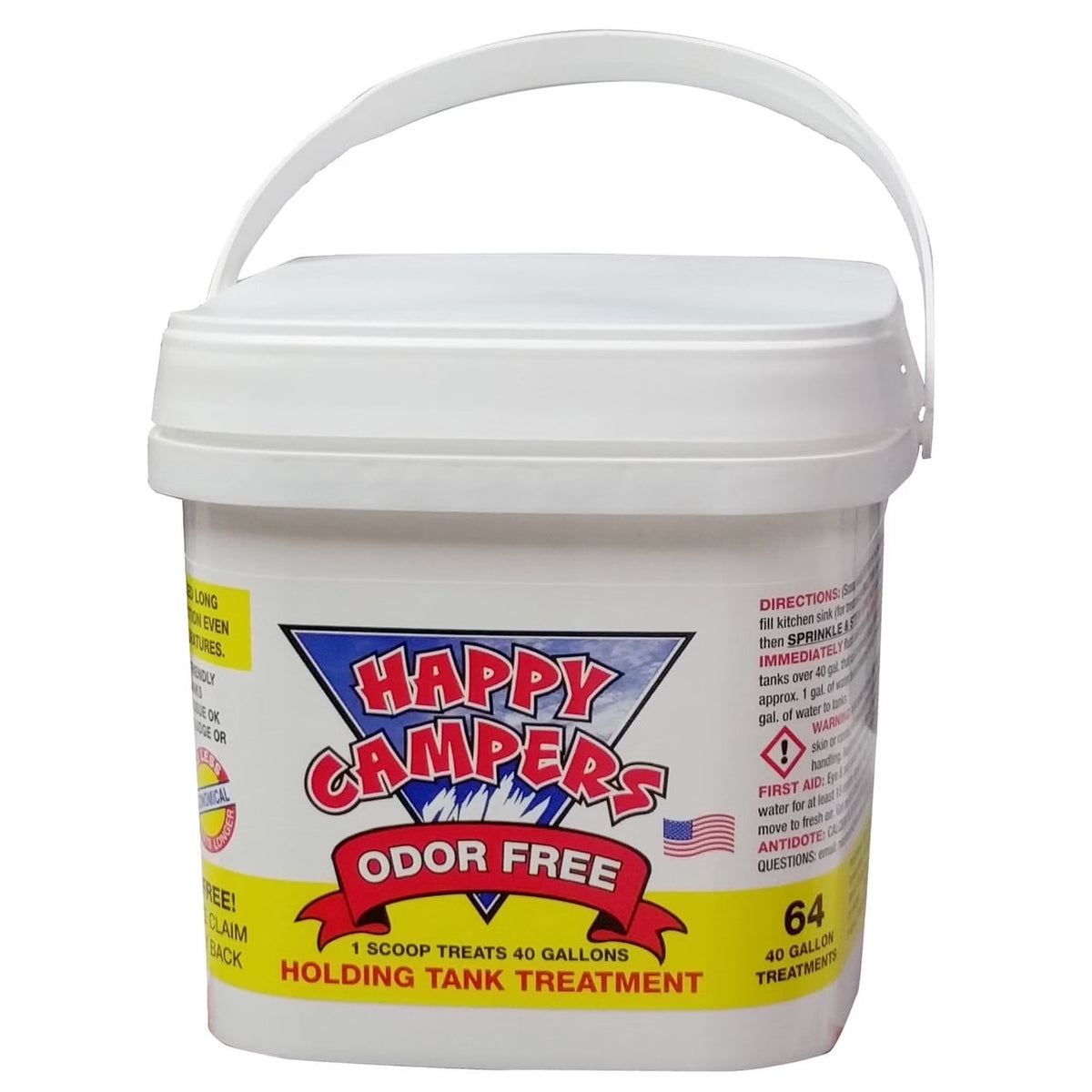 Happy Campers Organic RV Holding Tank Treatment — 64 Treatments