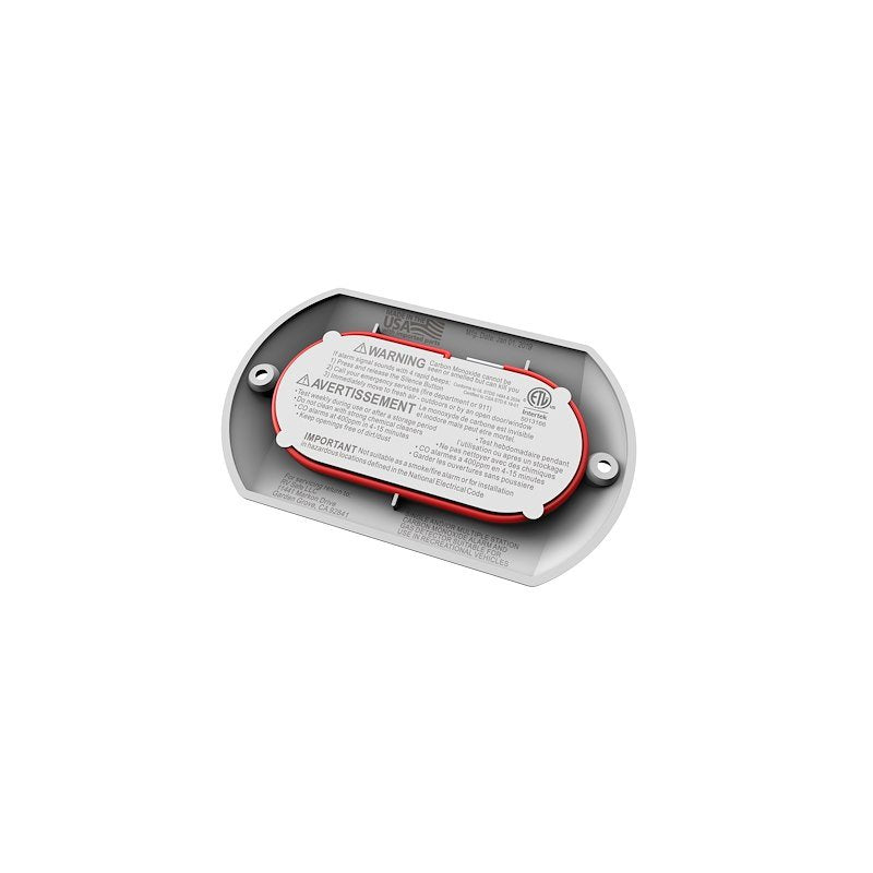 RV Safe RVCOLP-2W Carbon Monoxide & Propane Alarm, 2-Wire Surface Mount, White